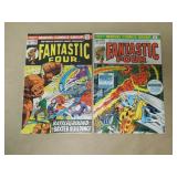 LOT OF 2 FANTASTIC FOUR BRONZE AGE COMIC BOOKS