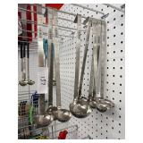 9 Assorted Ladles