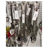 4 Perforated Serving Spoons
