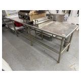 8' Stainless Steel Work Table