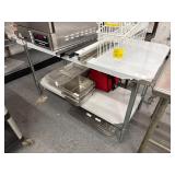 New! 5' Stainless Steel Work Table