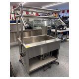 Duke 46' Refrigerated Salad Bar w/ Sneeze Guard