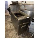 Imperial 40lbs Natural Gas Deep Fryer