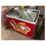 41ï¿½ Sliding Glass Top Ice Cream Merchandizer