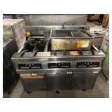 Frymaster FPRE317 Triple Bank Electric Fryers