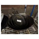 Cast Iron Skillets & Woks