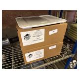 New! 2 Boxes of Dough Trays