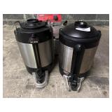 2 Bunn Air Pot Coffee Dispensers