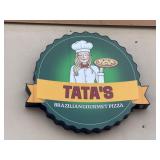 Lighted Box Sign, Easily Replace Insert