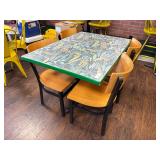 42ï¿½ Dining Table w/ 4 Chairs
