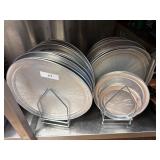 Assorted Pizza Pans & Stands