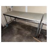 6ï¿½ Poly Top Work Table