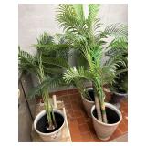 3 Plastic Tree Decorations