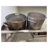 2 Large Stock Pots