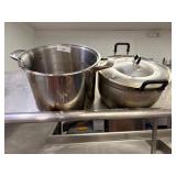 2 Large Stock Pots