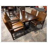 48' Dining Table w/ 4 Chairs