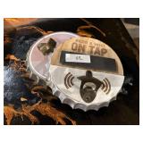 2 Wall Mounted Bottle Openers