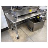 Regency 6' Stainless Steel Equipment Stand