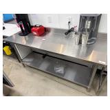 Regency 6' Ass Stainless Work Table