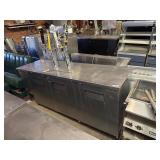 True TDD-4-S Kegerator w/ 7 Taps