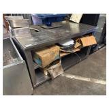 60ï¿½ Stainless Steel Work Table