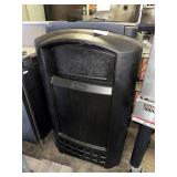 Rubbermaid Black Plastic Trash Can