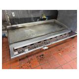 Vulcan 5' Nat Gas Flattop Grill
