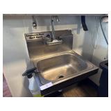 17' Stainless Steel Hand Sink