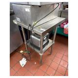 24' Stainless Steel Work Table