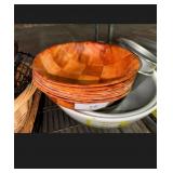 Wooden bowls
