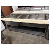 78' 5 Well Electric Steam Table