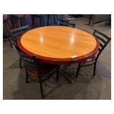 48ï¿½ Round Dining Table w/ 4 Chairs