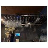 62ï¿½ Hanging Glass Rack