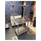 30ï¿½ All Stainless Steel Work Table w/ Shelf