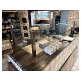 6ï¿½ x 2ï¿½ L Shaped Glass Sneeze Guard