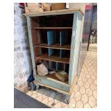 37ï¿½ Wooden Storage Cabinet