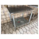 36ï¿½ Stainless Steel Work Table