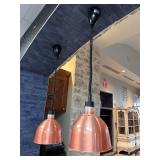 4 Hanging Heat Lamps