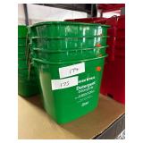 New! 2 Detergent Buckets