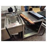 John Boos Back Bar Hand Sink & Drain Board