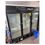 Like New! True GDM -72F-HC-TSL01 3 Door Freezer