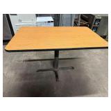 48' Wooden Table w/ stand