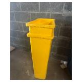 2x 23 Gallon Slim Jim Waste Bin