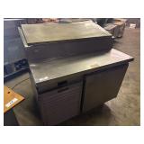 Traulsen TSO48HT 48' Refrigerated Prep Table [TW]