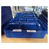 Dozen Portioned Serving Trays