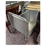Stainless Steel Tray / Plate Cart
