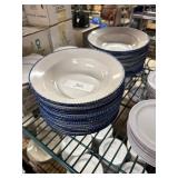 Blue Rimmed Bowls