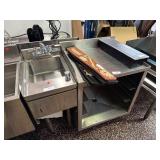 John Boos Back Bar Hand Sink & Drain Board