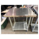 Like New! 30ï¿½ Stainless Steel Work Table