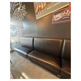 2x Single Sided Booth Seats